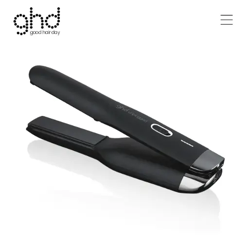 ghd unplugged™ black cordless styler